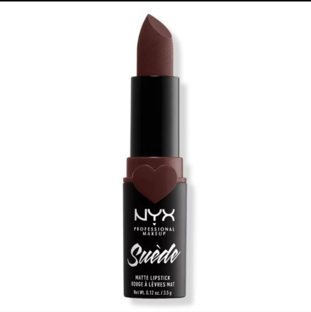 NYX Suède Matte Lipstick Shade Cold Brew (true brown) 🆕